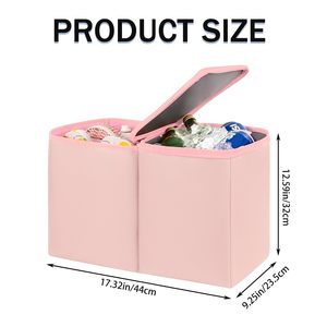 Cooler Organizer for X Large Original Bogg Bag Polyester Leak-Proof Ice <b>Chest</b> with Zipper Divider Tray Ideal Beach Bag Accessory - Product Image 2