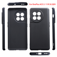 Coque de téléphone en silicone noir mat pour OnePlus Nord 6 5G/OnePlus Turbo 6, coque de téléphone portable en TPU souple, protection arrière