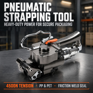 Outil de cerclage pneumatique professionnel TP19D, structure de soudure par friction bien conçue pour l'application régulière de cerclage en PET. - Product Image 4