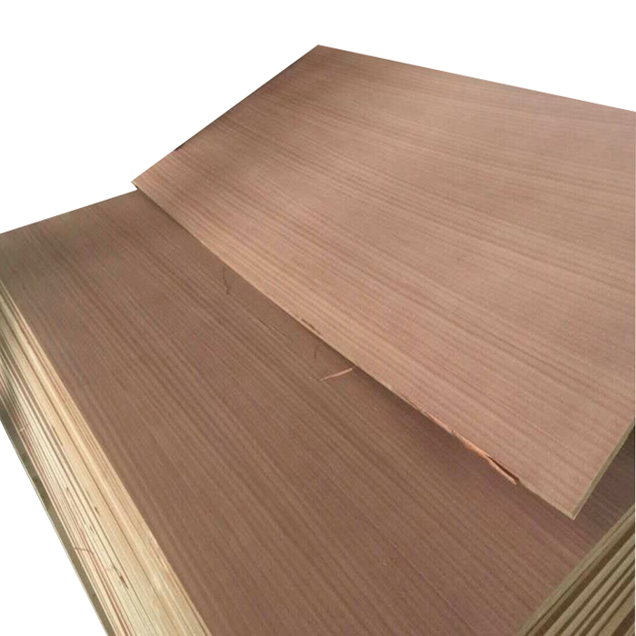 Panneau MDF de mélamine de placage de bois de chêne blanc de 16mm