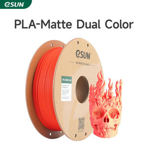 Filament 3D <span class=keywords><strong>ESUN</strong></span> PLA Mat Bicolore 1KG Impression Rapide 1.75MM Haute Vitesse pour Imprimantes 3D Bicolores Tiges en Plastique - Product Image 2