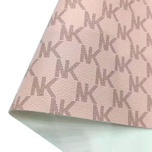 Tissu en vinyle texturé gaufré imprimé lettres colorées imitation cuir pour chaussures/sacs/sacs à main/élastiques à cheveux/artisanat - Product Image 5