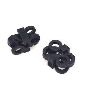 डाट कॉर्ड ताला कस्टम, थोक सिलिकॉन हैवी ड्यूटी रस्सी ताले, प्लास्टिक वसंत बांधनेवाला पदार्थ लोचदार कॉर्ड ताला डाट - Product Image 5