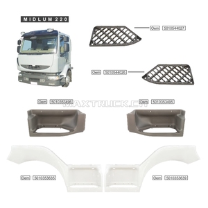 Fabbrica Karno vendita direttamente parti del corpo del camion per RVI <span class=keywords><strong>Midlum</strong></span> - Product Image 3