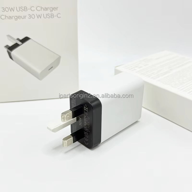 เครื่องชาร์จสหราชอาณาจักร30W-สีดำ