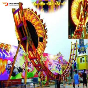 Su misura Attrazioni da Fiera Emozionante Disco Volante Disco UFO Giro per la Vendita Parco A Tema 2 Anni 1 Set Ballerino Dell'aria 220V/380V - Product Image 5