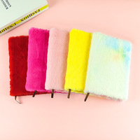 Carnet en tissu pelucheux simple, relié sans fil, style INS, créatif, de haute valeur, papier Daolin A5, fille moelleuse, NTB100