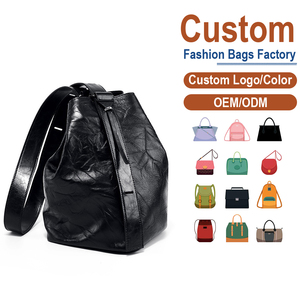 Bolso de Hombro Vintage de Cuero Genuino - Cuero de Primera Calidad, Textura Arrugada, Correa Ancha, OEM para Marcas de Moda y Boutiques - Product Image 2