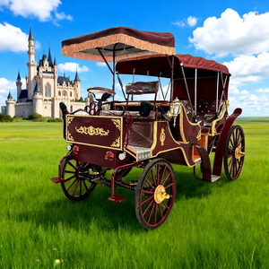 Charrette royale sans chevaux pour visites touristiques, chariot électrique de type citrouille pour transport spécial, chariot électrique de tourisme - Product Image 1