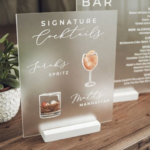 Bảng Trưng Bày Bảng Hiệu Mã Qr Màu Vàng Kim Instagram Để Bàn Hoặc Bằng Gỗ Tùy Chỉnh Tấm Acrylic - Product Image 5