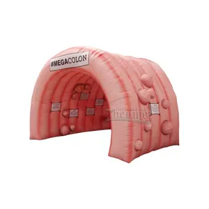 Custom giant inflatable colon, inflatable organ tunnel for research