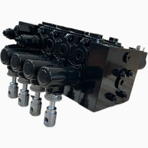Válvulas de Control Direccional Hidráulicas Taifeng de 8 Secciones, Control de Flujo Seccional Monobloque de 2 Vías, 80L/Min, 350 bar, 1 Año de Garantía - Product Image 4