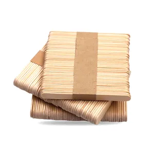 In sacco di betulla che fa il pacchetto sfuso personalizzato bastoncini di gelato In legno di betulla