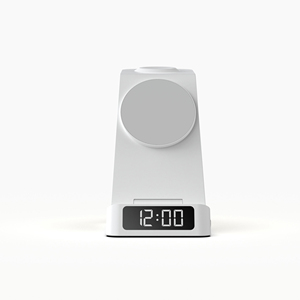 <span class=keywords><strong>Cargador</strong></span> Inalámbrico Plegable 3 en 1 de 15W con Pantalla de Reloj para <span class=keywords><strong>iPhone</strong></span>, <span class=keywords><strong>Apple</strong></span> <span class=keywords><strong>Watch</strong></span> <span class=keywords><strong>y</strong></span> <span class=keywords><strong>AirPods</strong></span> - Product Image 6