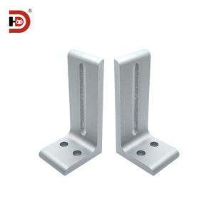 20/30/40 profilé en aluminium connexion code d'angle extrudé pièce de fixation à angle droit pièce d'angle réglable en aluminium - Product Image 6