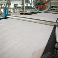 Couverture en fibre céramique 1260 pour l'isolation des murs du four