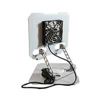 Support de bureau portable pliable et réglable à 360 degrés pour ordinateur portable, téléphone portable, tablette, PC, avec fonction de refroidissement, en métal