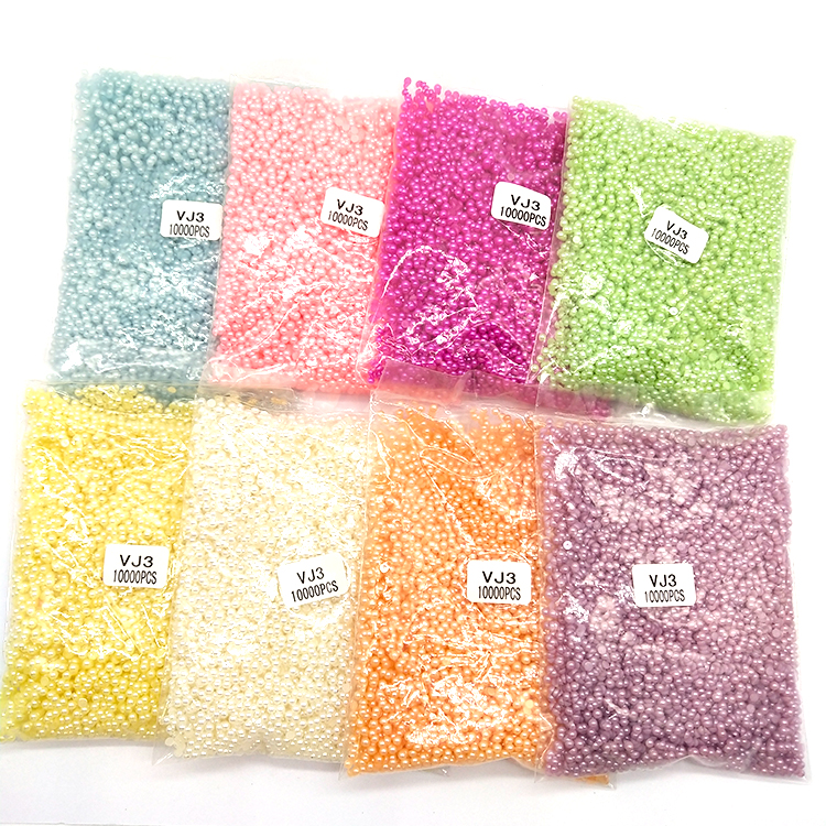 2 Colores 3mm-8mm Color No Poroso Abs Ropas Redondas De De 2 Colores 3mm-8mm Color No Poroso Abs Ropas Redondas De De