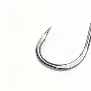 Anzuelos de pesca planos para pescado de agua salada, anzuelo simple de acero de alto carbono para pescar pescado de agua salada, anzuelo auxiliar para jigging. - Product Image 3