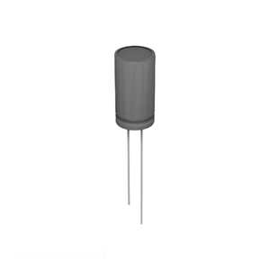 Condensador de Aluminio de Canal del Fabricante 2.2uF, de Orificio Pasante, 20%, 200V, Radial SH2R2M200ST - Product Image 1