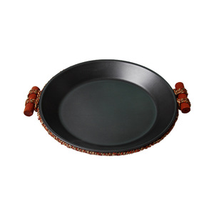 Serving <b>Tray</b> Non Stick Iron <b>Large</b> Size For Restaurant Use Solid Color Simple Style - Product Image 5