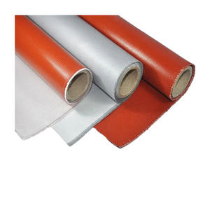 गर्मी प्रतिरोधी कपड़े विस्तार जोड़ों और कपड़े की नली काम कनेक्टर सिलिकॉन लेपित ararraa पॉलिएस्टर कपड़े - Product Image 1