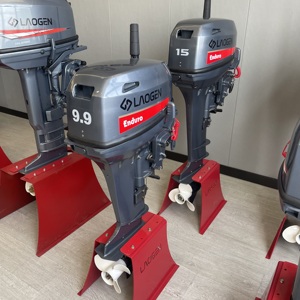 Moteur hors-bord 2 temps Laogen 9.9 15hp Nouveau moteur hors-bord manuel compatible <span class=keywords><strong>Yamaha</strong></span> E9.9D E15D pour moteur de bateau Afrique - Product Image 5