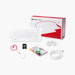 Raspberry Pi 400 — Kit d'ordinateur portable, avec clavier, processeur quad-core, 64 bits, 4 go de RAM, lecture vidéo 4K