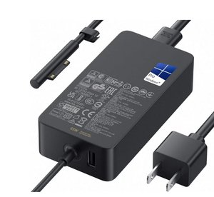 Chargeur Surface Pro 65W pour Surface Pro 11 10 9 8 7+ 7 6 5 4 3 X, Surface Laptop 6 5 4 3 2 1, Surface Go Book 3 2 1, 44W 36W - Product Image 1