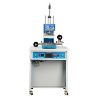 Machine de transfert thermique automatique pneumatique haute pression pour estampage à chaud, gaufrage et bronzage de leurres de pêche incurvés en aluminium