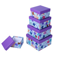 Boîte mystère rigide écologique personnalisable avec des matériaux recyclés pour l'emballage de cadeaux, boîte mystère de maquillage et de beauté