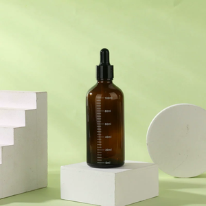 Factory Stock Luxus 10ml-30ml Flaschen mit ätherischen Ölen aus braunem Glas Lichtfester Tropf fänger für Hautpflege serum 5ml 15ml Größen - Product Image 6