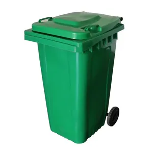 Große Abfall behälter 240L Mülleimer 8 Holz Umwelt klassifizierung
