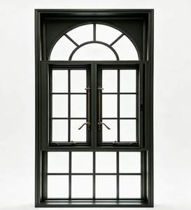 Portes et fenêtres françaises en aluminium à pont thermique, verre Low-E pour l'isolation et la conservation de la chaleur, à économie d'énergie - Product Image 1