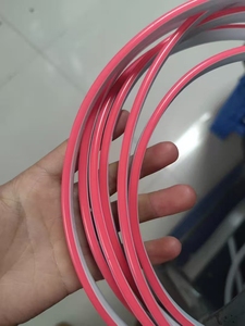 แถบไฟนีออนซิลิโคน RGB สองชั้น 24V ป้องกันการงอเกิน 90 องศา °   ป้ายตัวอักษรโค้งมน ติดตั้งแบบรัศมีแคบ - Product Image 2