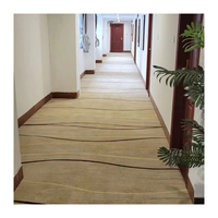Qualité supérieure Style luxe Axminster Tapis Revêtement de sol Impression Design personnalisé Hôtel Couloir Tapis