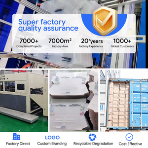 Tùy chỉnh in thân thiện với môi rPet trong suốt gấp hộp hiển thị handmade Pet bao bì nhựa - Product Image 6