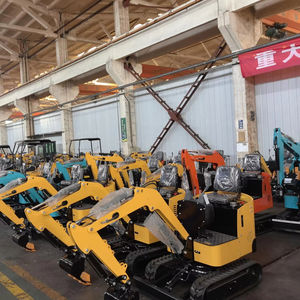 Piccolo escavatore efficiente da 1 tonnellata facile da trasportare con un rimorchio o un camion - Product Image 1