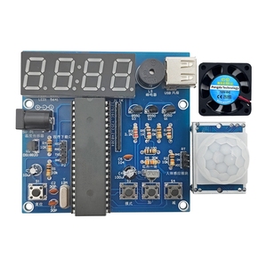 OKYN-G5288 Intelligent Temperature <b>Controlled</b> <b>Fan</b> Kit with LCD Display DIY Electronics and STEM Welding Practice - Product Image 1