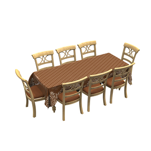 Nappe de table jetable en plastique personnalisée, design unique, Ramadan Eid Mubarak, nappe islamique musulmane <span class=keywords><strong>Sufra</strong></span> pour la décoration de fête - Product Image 3
