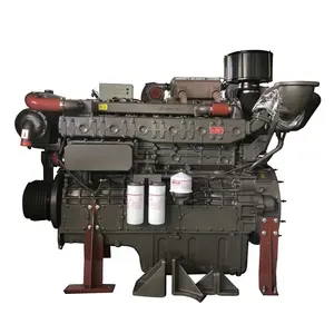Высокое качество 400hp 6 цилиндров с водяным охлаждением YC6T400C yuchai Судовой двигатель