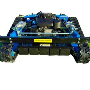 2025 Hot Top Đơn Giản Thương Mại Cắt Cỏ Trang Trại Cỏ Lưỡi Tự Động Máy Cắt Cỏ Nhỏ Theo Dõi Điều Khiển Từ Xa Máy Cắt Robot - Product Image 2