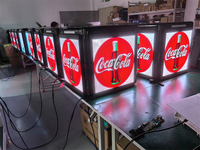Cajas de Aislamiento con Pantalla LED a Todo Color Personalizadas, con Brillo de 500cd, Color Personalizado, para Mejorar la Visibilidad en la Entrega de Comida Rápida