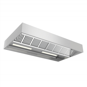 <span class=keywords><strong>Campana</strong></span> de <span class=keywords><strong>cocina</strong></span> comercial Gama de islas de acero inoxidable <span class=keywords><strong>con</strong></span> <span class=keywords><strong>filtro</strong></span> deflector de aire fresco <span class=keywords><strong>Campana</strong></span> de dosel de escape ventilada para fábrica de alimentos - Product Image 5