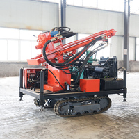 Machine de forage domestique et agricole, portable, multifonctionnelle, hydraulique, pour puits d'eau, équipée d'un moteur diesel