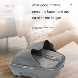Máquina de masaje de pies de terapia Shiatsu para oficina en casa, masajeador de pies infrarrojo de amasado profundo relajante con calor para comodidad - Product Image 1