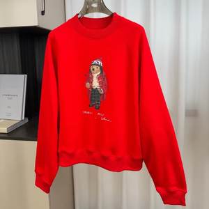 <span class=keywords><strong>Pull</strong></span> en coton rétro pour femmes, nouveau <span class=keywords><strong>pull</strong></span> en maille pour adultes, imprimé petit ours en <span class=keywords><strong>polaire</strong></span>, style décontracté quotidien, vêtements pour femmes - Product Image 5