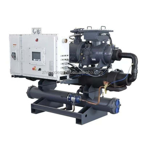 Refroidisseur à vis à eau refroidie antidéflagrant, machine de refroidissement à eau résistante à la corrosion, unité de condensation industrielle - Product Image 1