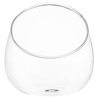 Vase en verre à bouche oblique transparent créatif Micro paysage bricolage ornement décoration de maison et de mariage