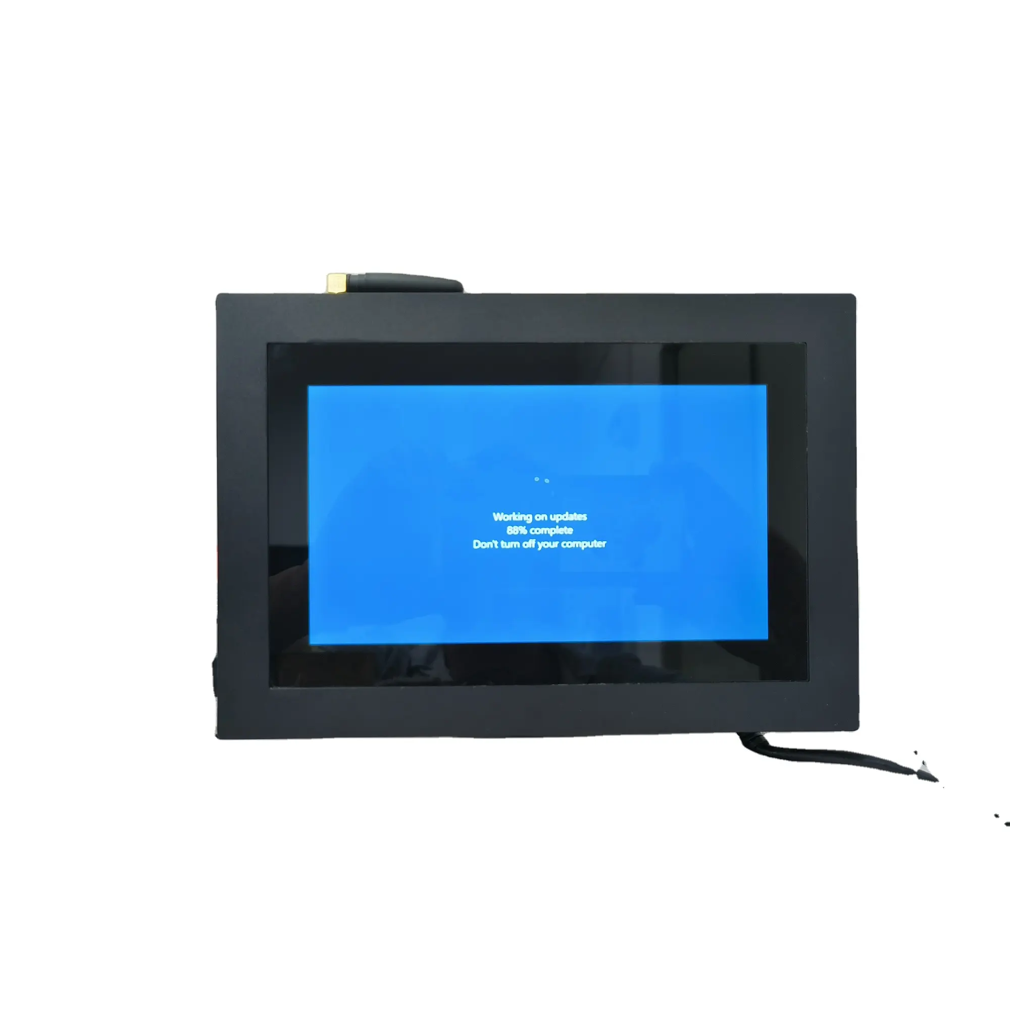 Small Size Rugged Metal 7" Inch LED LCD Industrial Tablet Capacitive Touch Screen Panel PC HMI Support Wind0ws Linux OS